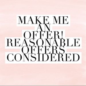 Make me an offer! 🤗